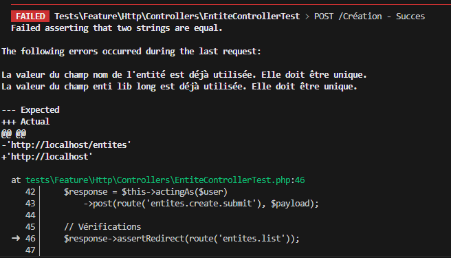 Problème d'unicité