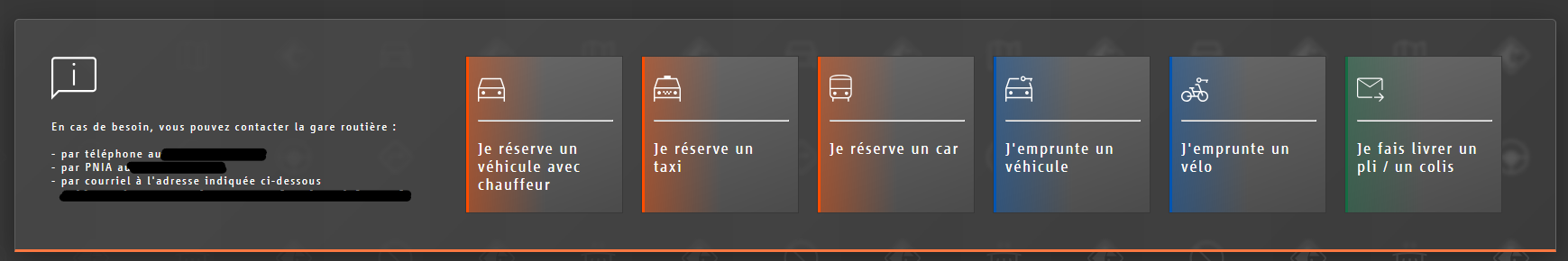 Ecran de base sans le responsif